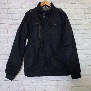 Dwar Men's Casual Zip Jackets Shoulder Straps 2XL